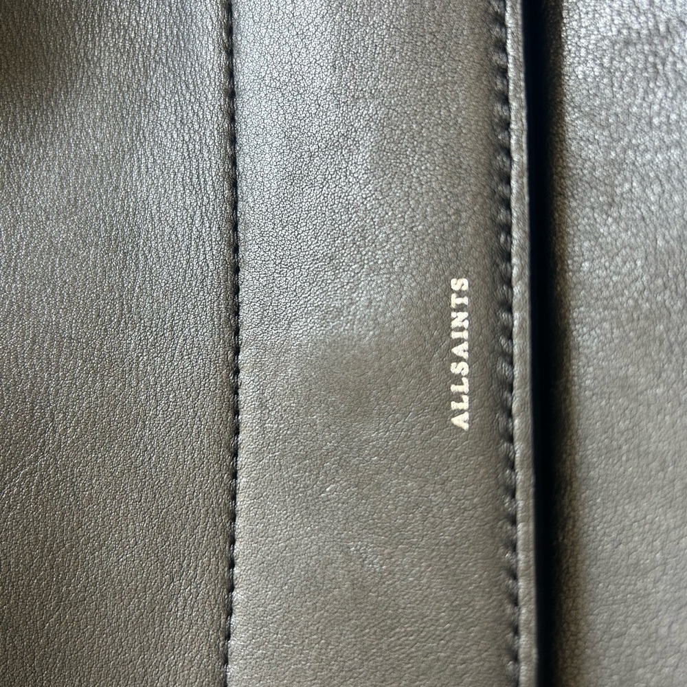 All Saints Black leather bag - Picture 3 of 5